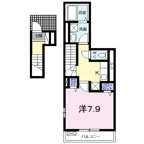 プラウド　Ｋ 間取り