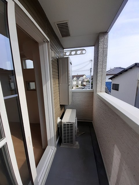 カルム・メゾン北館 ベランダ