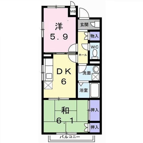 メゾン河村 間取り