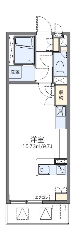 レオネクストアカツキウエスト 間取り