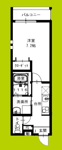 フジパレス阪急武庫之荘駅西Ⅴ番館 間取り