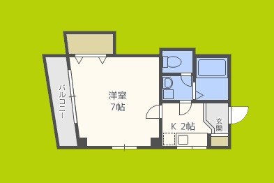 メゾン・ド・ヴィレ　しうん福島 間取り