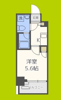 クレビオス南堀江 間取り