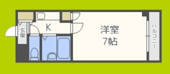 シャルム橋本Ⅲ 間取り