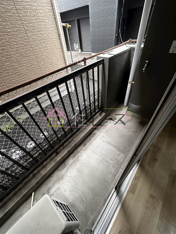 リアライズ上新庄豊新 ベランダ