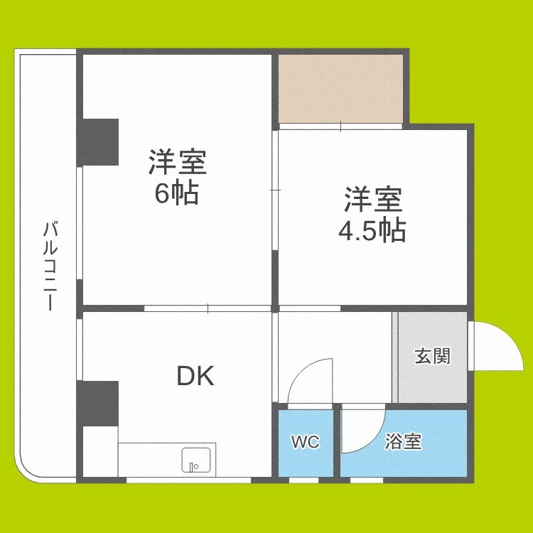 サンヒルズ 間取り