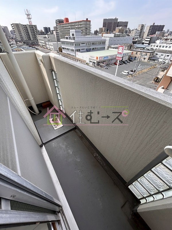新大阪OMパレス ベランダ