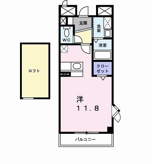 メゾン　ド　グラース　Ｎ 間取り