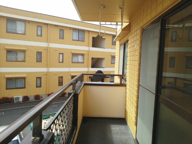 ハートベイルＢ ベランダ