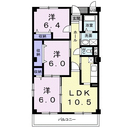 メルヴェイユ 間取り