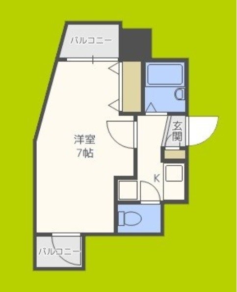 ディナスティ福島 間取り