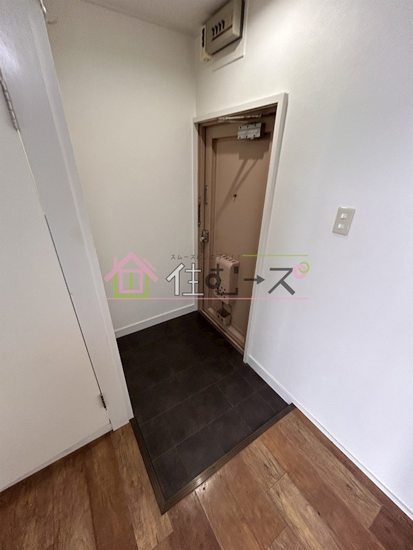 桜マンション 玄関