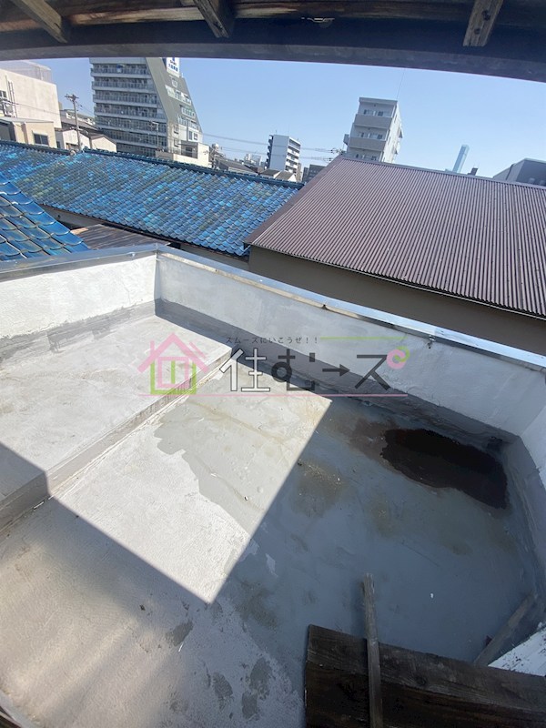 西成区鶴見橋 ベランダ