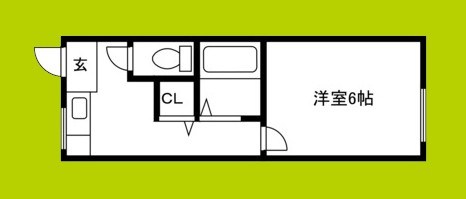 千本中ハイツ 間取り