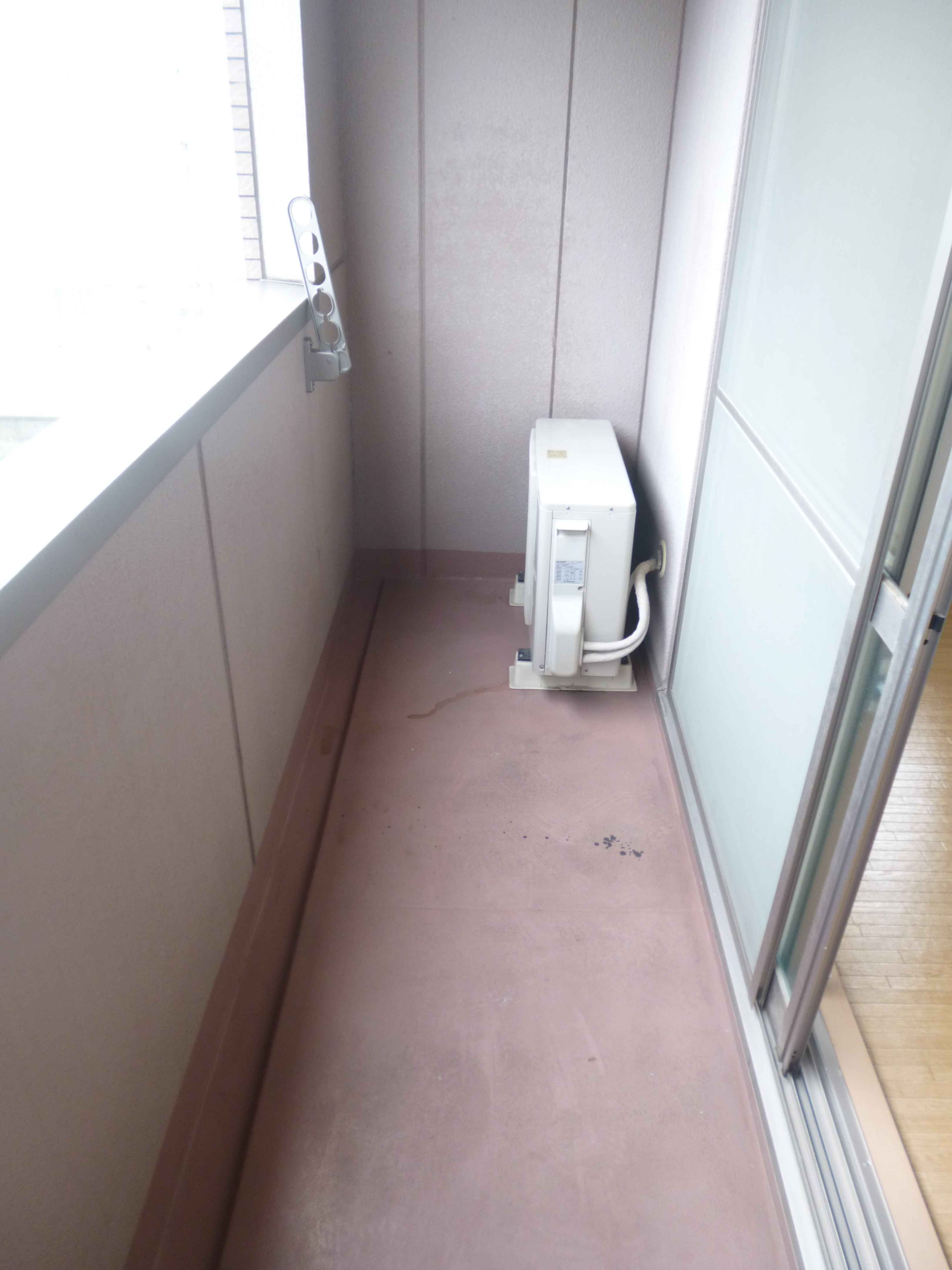 ラフィネシャンブル ベランダ