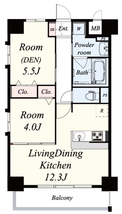 ヴィルヌーブエスケーエイチ キッチン