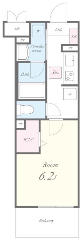 West Coast 間取り