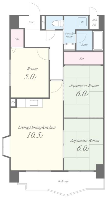 クレストサンシエル 間取り