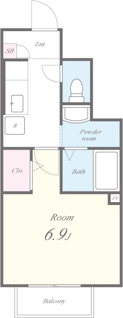 グリーンハイム(泉南郡) 間取り