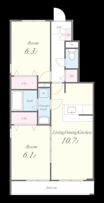 サージュ・ヴィラ 間取り