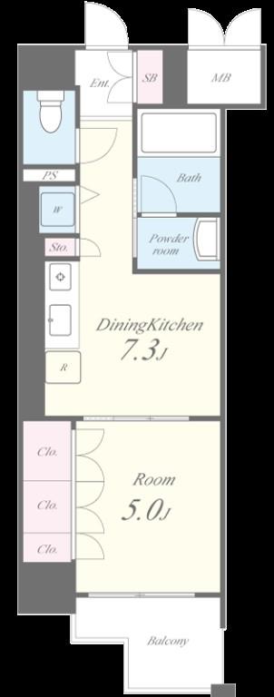 セイワパレス大手通 間取り