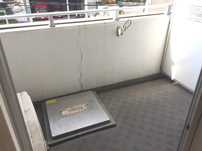 セイワパレス大阪城北 ベランダ