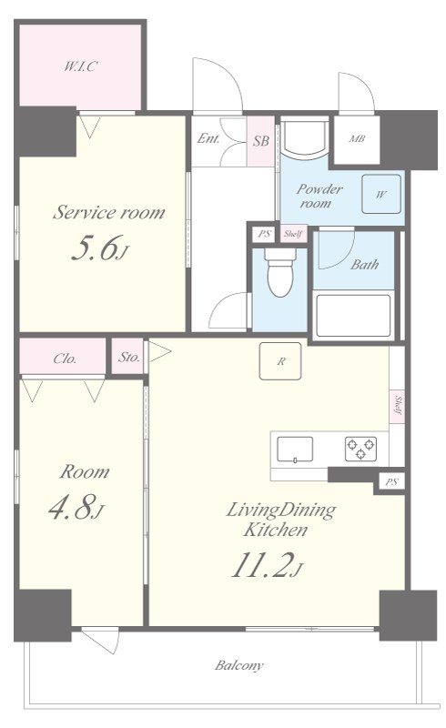 ダイレ・エヌ 間取り