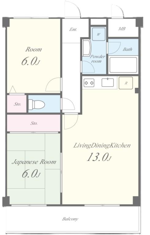 ネストクレール 間取り
