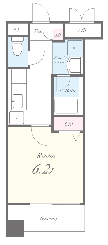 フォレストプラザⅠ 間取り