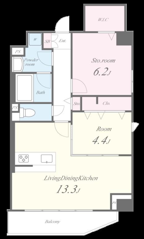 フォレスタ櫻 間取り