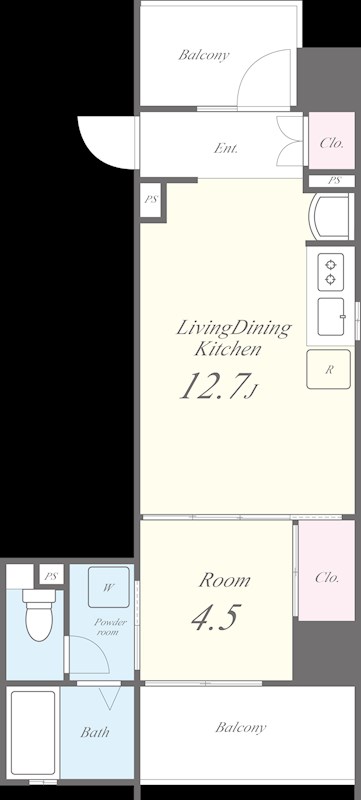 ブリリアントコートクラージュ 間取り