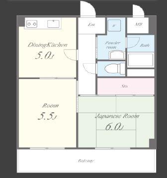 メゾンクレール 間取り