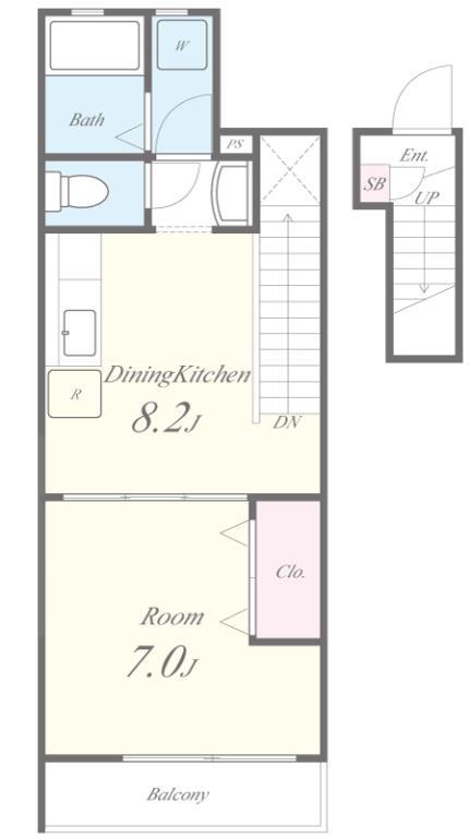 メゾンアイリスⅡ 間取り
