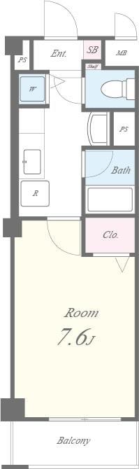 リヴェール(豊中) 間取り