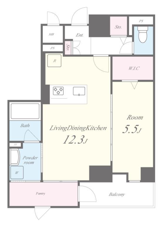 CEREJEIRA江坂(セレジェイラ エサカ) 間取り