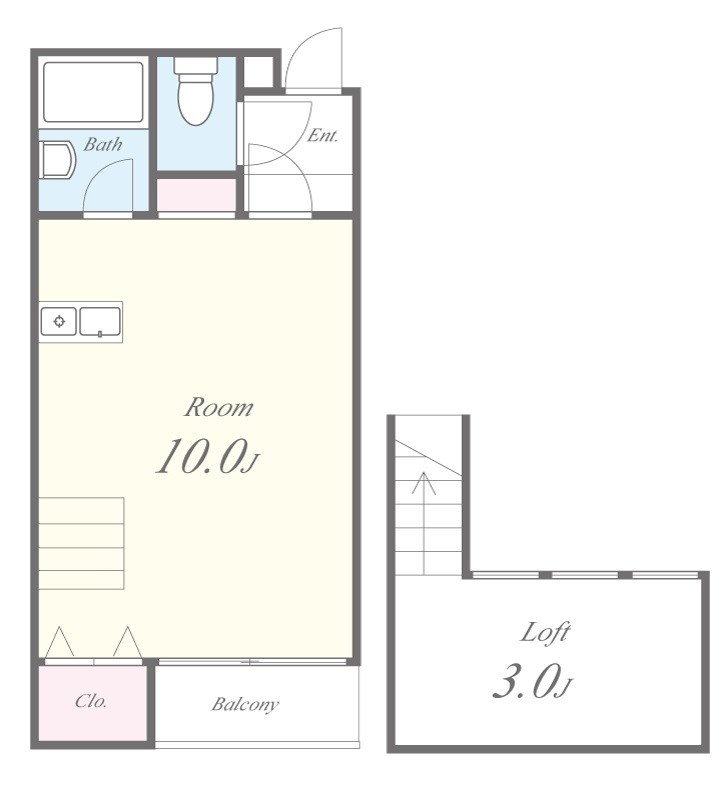 エクラ平野 間取り