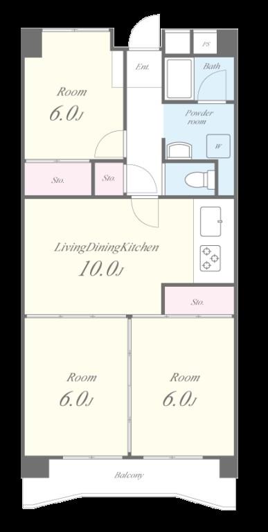 グランデあんご 間取り
