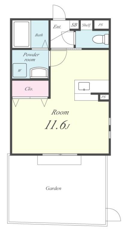 サウスローズ古市 間取り