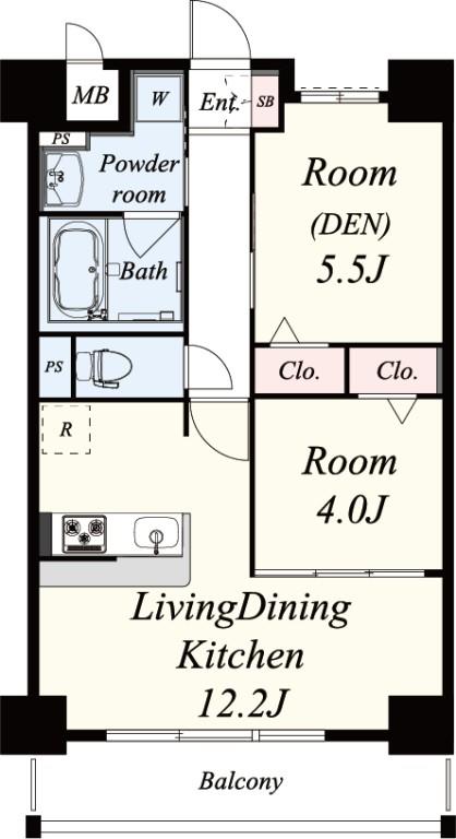 ヴィルヌーブエスケーエイチ 間取り