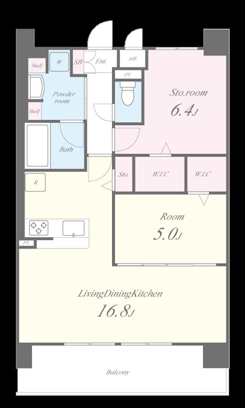 フェンテ・イーストⅡ 間取り
