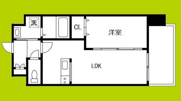 フォーゼ舟橋町 間取り