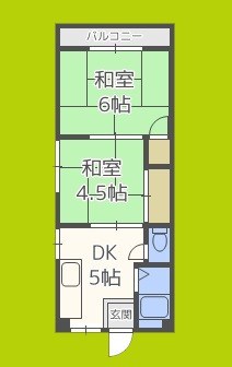 ニューハイムゆたか 間取り