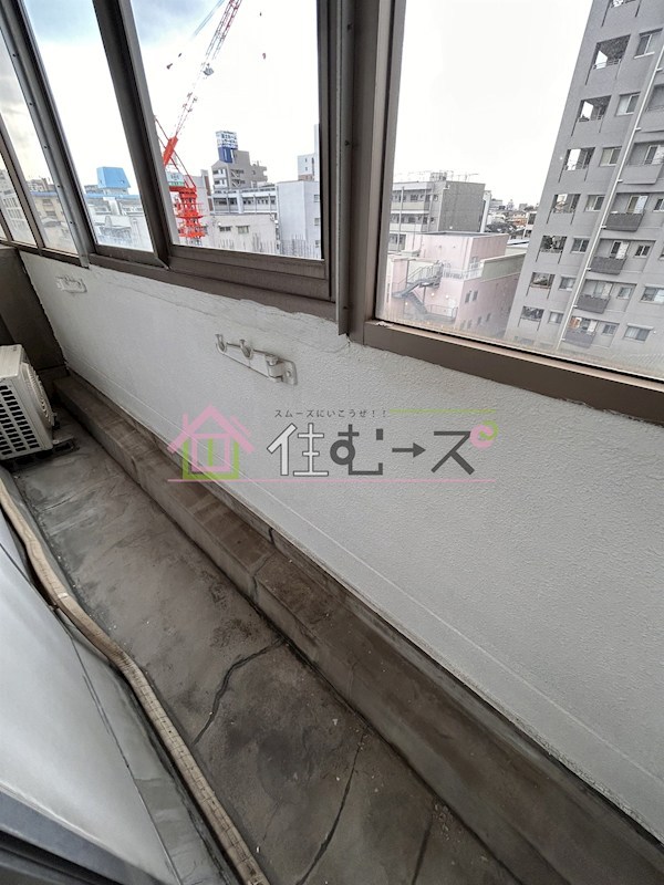 ハーベスト長居 ベランダ