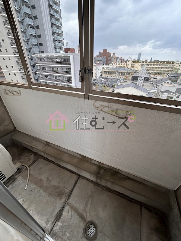 ハーベスト長居 ベランダ