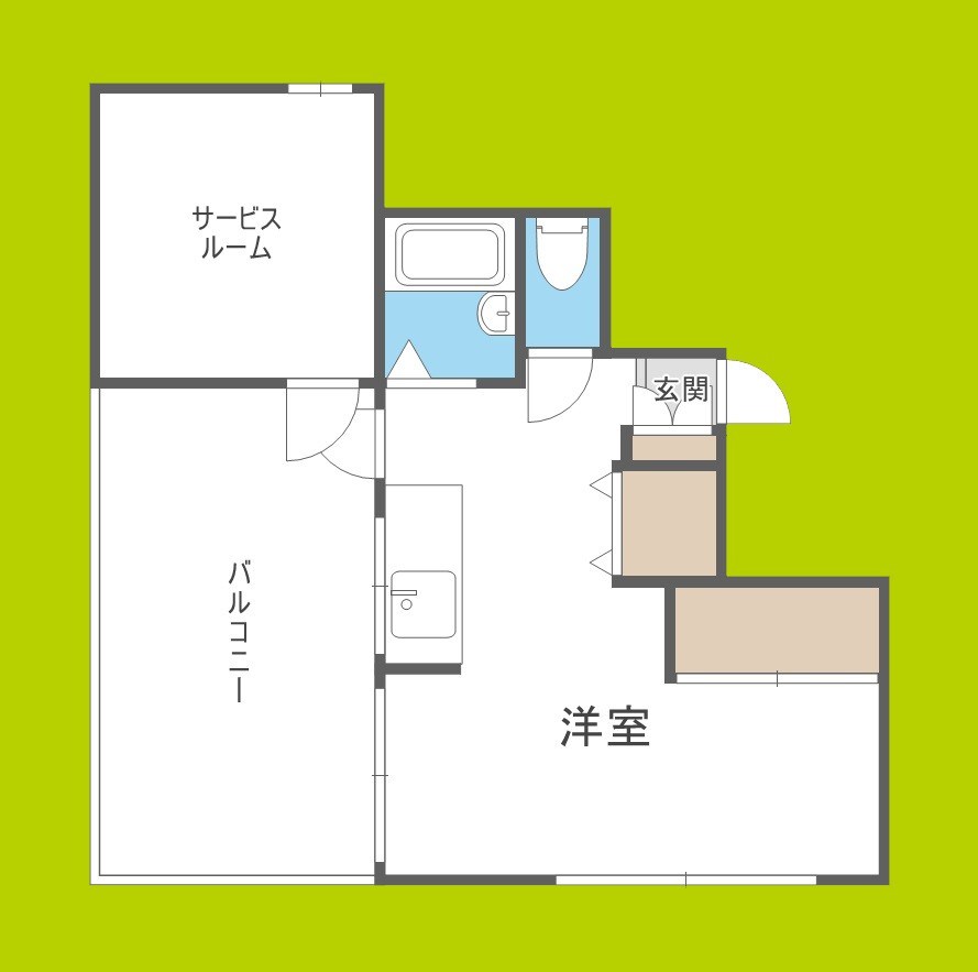 ローズハイツ 間取り