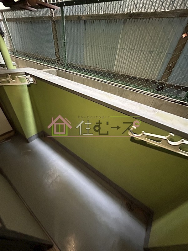 パルミエールおりおの公園 ベランダ