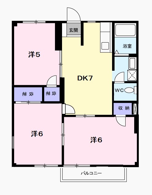 フォレストグリ－ン 間取り