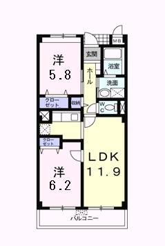 ロイヤルシティー泉南 間取り