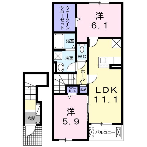 ブリーゼⅣ 間取り