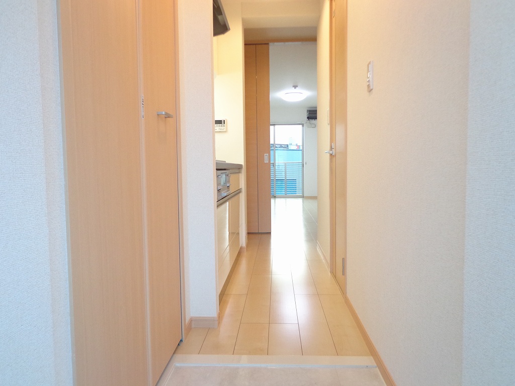 鶴野リバーサイドテラス 玄関